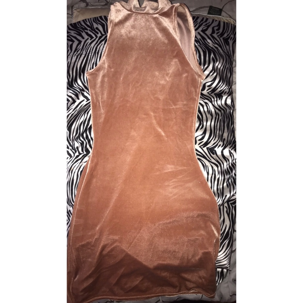 Pretty Little Thing High Neck Mini Dress